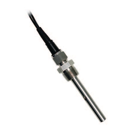 Sensorex Contacting Conductivity Sensor, 1/2" NPT, 10ft Cable, K=0.01 CS700/K=0.01/1/10